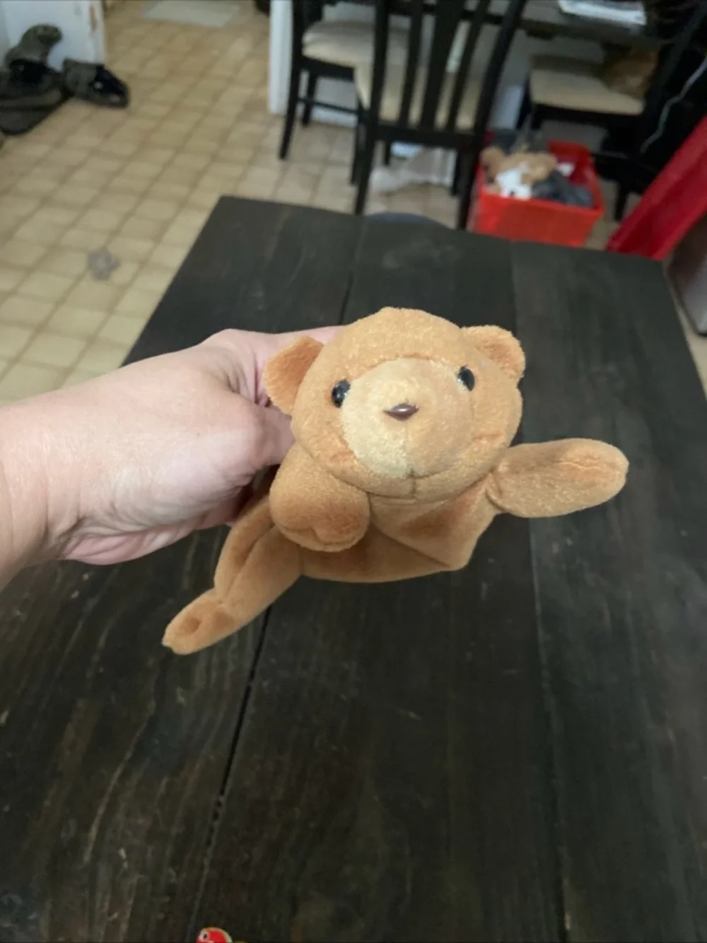 Ty Beanie Baby Cubbie - Brown